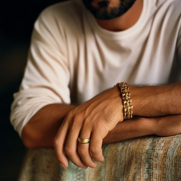 Pulseiras de Ouro para Homem: A grande tendência da moda masculina - Loja do Ouro