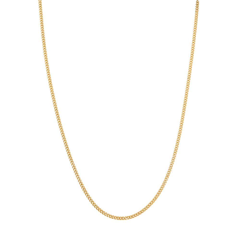 Este fio de ouro é a escolha perfeita para quem procura uma joia elegante e versátil. A sua malha barbela fina apresenta um padrão simples e minimalista que lhe confere uma aparência sofisticada e detalhada. O facto de ser produzido ouro de 19,2 quilates confere-lhe, ainda, para além do brilho e cor dourada, uma alta durabilidade, sendo, por isso, uma joia que não pode mesmo faltar no seu guarda-joias. 