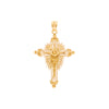 Crucifixo Filigrana em Ouro 19kl (4cm)