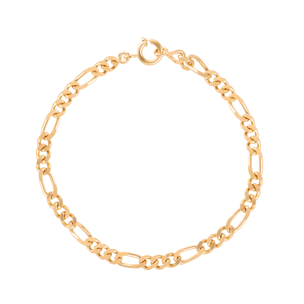 Pulseira Malha 3x1 em Ouro 19kl (20.5cm)