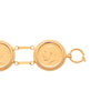 Pulseira em Ouro 19kl com 5 Libras em Ouro de 22kl (19.5cm)