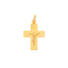 Crucifixo Achatado em Ouro de 19kl (2.2cm)